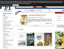 Tablet Screenshot of minervaedizioni.com